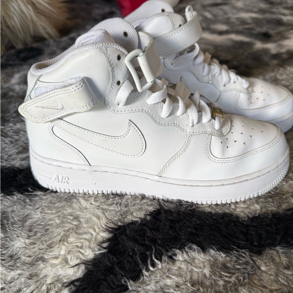 Nike Air force 1 White Leather High-Tops